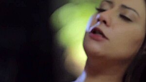 handsome masseur gives relaxing massage