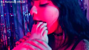 latina goddess says, 'lick my small feet and submit'