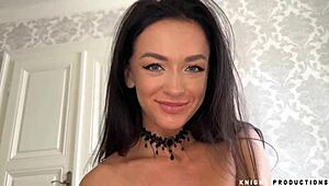 Zuzu sweet performs oral in point of view