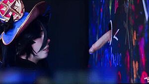 Astrologer Mona at glory hole