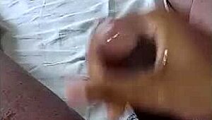 Boldly Massaging Monster Cock In POV Amateur Military Solo