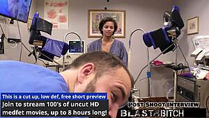 Rebel Wyatt Sucks Dick Gets Cum Blasted Pov Gloves Latex Piercing