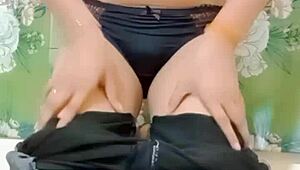 beautiful indian girl enjoys fingering in tight pussy