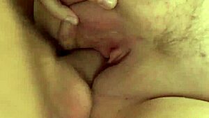 Young gilf loving male fucks older woman in old and young scene.