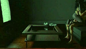 Sadako's intense sex tape with monster cock