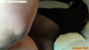 milf millie fox in cum on stockings compilation