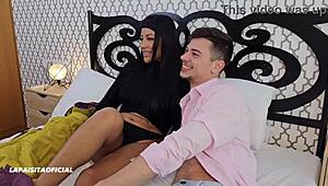 He says, 'Threesome of my life.'