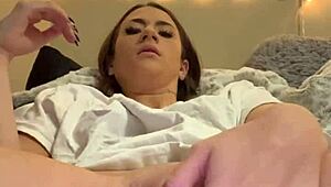 kaylin wrenn's tight pussy fingering and wet masturbation