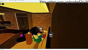 Roommate slut starts with teasing in dorm but ends up getting fucked hard in emo style