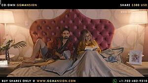 redhead screams while sucking his cock with big ass latina