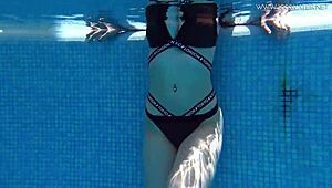 Sheril Blossom Hot Russian Underwater Adventure.