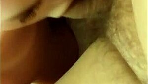 Sex doll gives blowjob