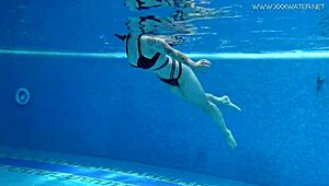 Sheril Blossom Hot Russian Underwater Adventure.