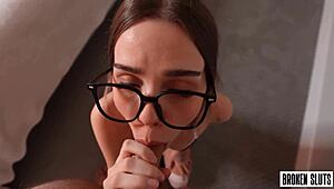 Teen 18+ Skips Homework for Intense Tutor Fucking