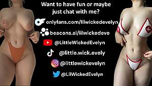 Teen with big tits fingers ass 😍