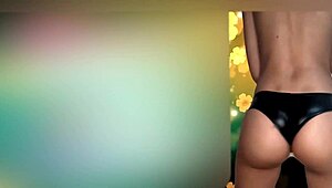 Girlfriend of 18 Years Sends Intense Webcam Solo Masturbation Videos with Anal Jewel in Her Tight Ass