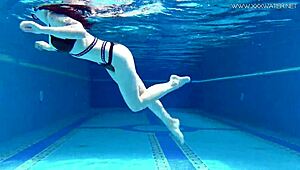 Sheril Blossom Hot Russian Underwater Adventure.