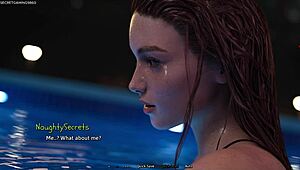 Dude Almost Gets Caught Flirting With Sexy Redhead In House Full Of Sluts - Summer Heat 04 3D Hentai Porn Game