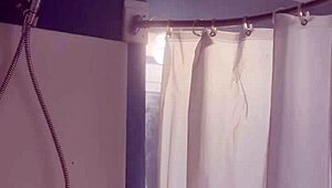 Hey, check out Ivy19921 taking a relaxing shower in this retro clip 😊