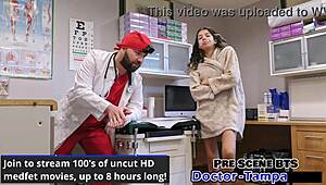 behind the scenes with aria nicole getting handjob and blowjob from dr tampa