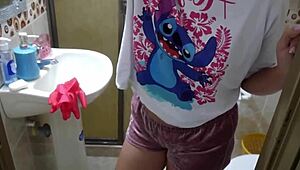 Oh man, I- uh, the immigrant maid agreed to suck cock for cash, her tight pussy got creampied deep.