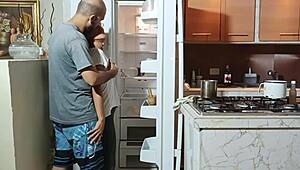 my step father leaves me taking care of his wife and i end up fucking her many times - porn in spanish