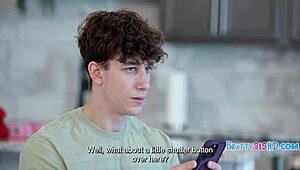 Step bro views step sister's boudoir pictures, leading to emotional group encounter.