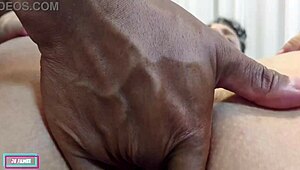 brunette latina milf leaves ass gaping open after wet orgasm ride