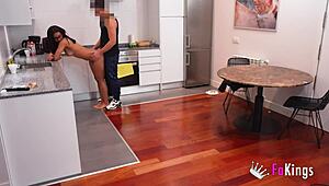 Alice Bianchi Cheats And Fucks Her Step Brother! What A Bitch