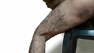 Black Indian maid moans during creampie session 😍