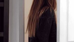 Adult Time - Latina Teen 18+ Eliza Ibarra Almost Caught Squirting On Her Boyfriends Face