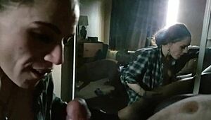 come on misty, show me how you love sucking cock as a slutty girlfriend