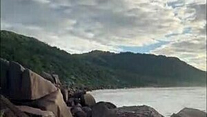 Bbc Fucks Two Pussies On Nudist Beach Bareback