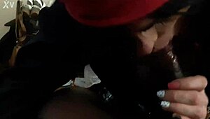 Tranny Sucking A Bbc In Style