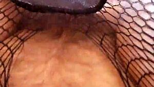 Greta Suggests A Net For The Beautiful Mature Lady