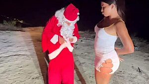 Fuck me santa claus with big tits orgasm and squirting 😍