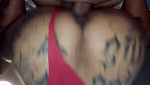 sucking giant cock then fucked on all fours by best friend