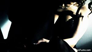 Check out sexy Dani Daniels steaming up the scene with her big tits