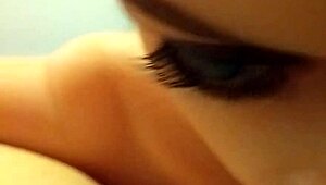 Sex doll gives blowjob