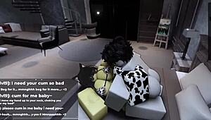 Roblox catgirl teased me for days.