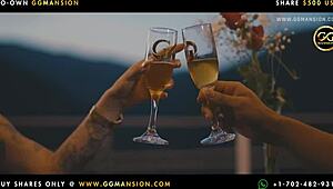 redhead screams while sucking his cock with big ass latina