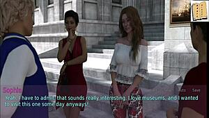 wife and stepmother in homemade game with big tits and ass 😍