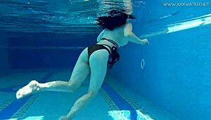 Sheril Blossom Hot Russian Underwater Adventure.