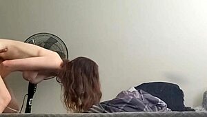 Ginger nerd spreads ass for first big black cock pounding