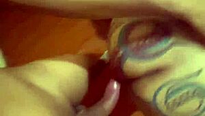 Latina gets impregnated with lots of cum in her vagina after intense anal