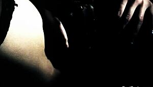 Check out sexy Dani Daniels steaming up the scene with her big tits