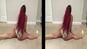 Ebony Twerk Ass Shaking Booty Dance