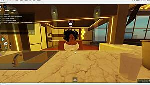 Roommate slut starts with teasing in dorm but ends up getting fucked hard in emo style