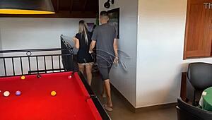 We invited friends for games, but swapped couples