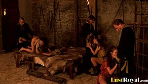 Incredible Foursome With Hot Terenka In Doggy Anal